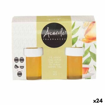 Luchtverfrisserset Acorde 1165-TEVERDE Groene Thee Gel (24 Stuks) 1