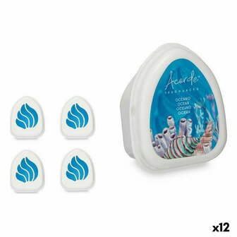 Luchtverfrisserset Acorde MINIG-OCEAN Oceaan 50 g (12 Stuks) 1