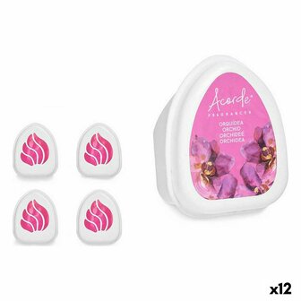 Luchtverfrisserset Acorde MINIG-ORCHID Orchidee 50 g (12 Stuks) 1