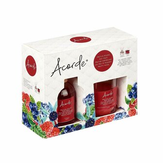 Luchtverfrisserset Acorde A-924A Rode Vruchten 100 ml (6 Stuks) 3