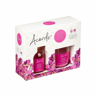 Luchtverfrisserset Acorde B-924A Orchidee 100 ml (6 Stuks) 3
