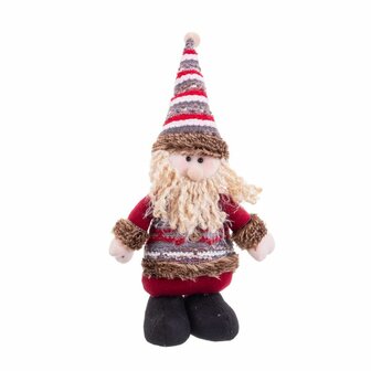 Kerstversiering Multicolour Metaal Weefsel 25 cm 2
