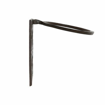 Wandsteun voor hangende bloempotten Home ESPRIT Donkerbruin Ijzer 18 x 17,5 x 18 cm 5