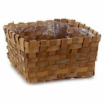 Bloempot Ibergarden Bruin Riet 24 x 13 x 24 cm 1
