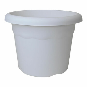 Bloempot Plastiken Wit &Oslash; 40 cm 1