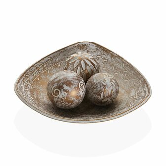 Tafeldecoratie Versa Bruin 31,5 x 9 x 31,5 cm 1