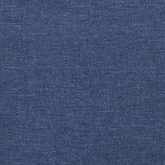 Boxspring met matras stof blauw 80x200 cm 9