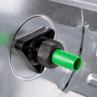 Slanghaspelkar voor 80 m 3/4&quot; slang staal 6