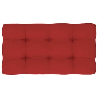 Tweezitsbank pallet met kussens zwart ge&iuml;mpregneerd grenenhout 8