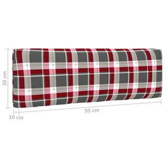 Tweezitsbank pallet met kussens honingbruin ge&iuml;mpregneerd hout 9