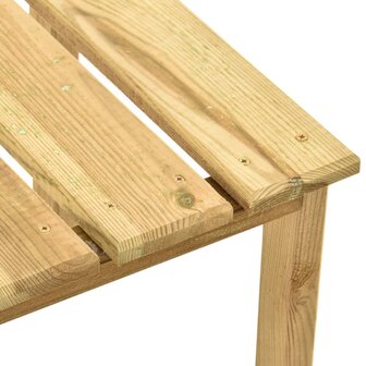 Bijzettafel voor ligbed 30x30x26 cm ge&iuml;mpregneerd grenenhout 4