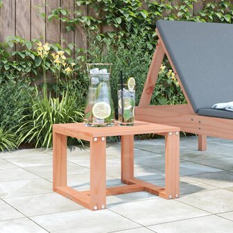 Tuinbijzettafel 40x38x28,5 cm massief douglashout 1