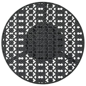 Bistrotafel 40x70 cm metaal zwart 2