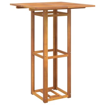 Bistrotafel 75x75x110 cm massief acaciahout 2