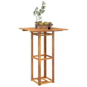 Bistrotafel 75x75x110 cm massief acaciahout 3
