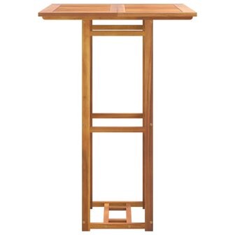 Bistrotafel 75x75x110 cm massief acaciahout 4