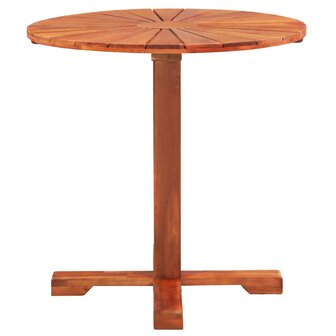 Bistrotafel 70x70 cm massief acaciahout 3