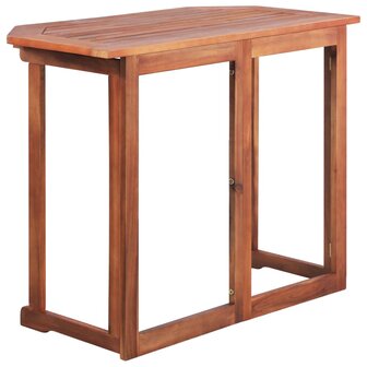 Bistrotafel 90x50x75 cm massief acaciahout 5
