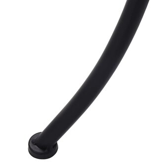 Bistrotafel moza&iuml;ek 60 cm keramiek blauw en wit 5