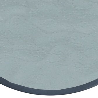 Bistrotafel 40x46 cm staal en glas zwart 5