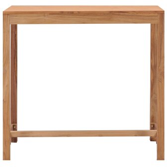 Tuinbartafel 110x60x105 cm massief teakhout 2