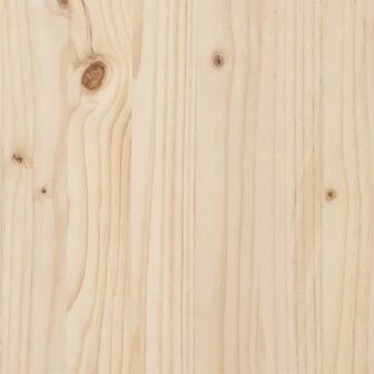 Tuinbartafel met dak 112,5x57x195,5 cm massief hout 8