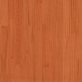 Tuinbartafel met dak bruin 112,5x57x195,5 cm massief hout 8