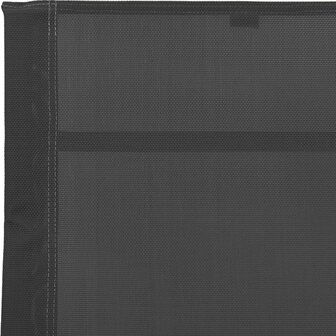 Ligbed staal en textileen zwart 6
