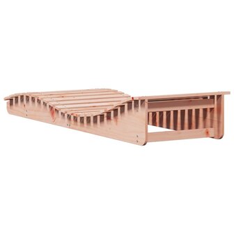 Ligbed 205x70x31,5 cm massief douglashout 6