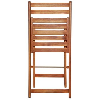Bistrostoelen 2 st massief acaciahout 5