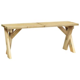 Tuinbank 110 cm ge&iuml;mpregneerd grenenhout 2