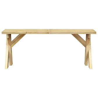 Tuinbank 110 cm ge&iuml;mpregneerd grenenhout 3