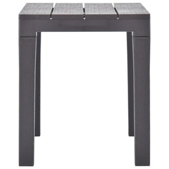 Tuinbanken 2 st kunststof mokka 4