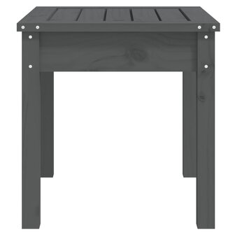 Tuinbank 50x44x45 cm massief grenenhout grijs 5