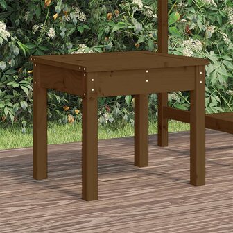 Tuinbank 50x44x45 cm massief grenenhout honingbruin 1
