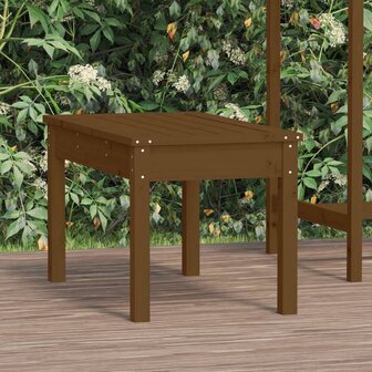 Tuinbank 80x44x45 cm massief grenenhout honingbruin 1