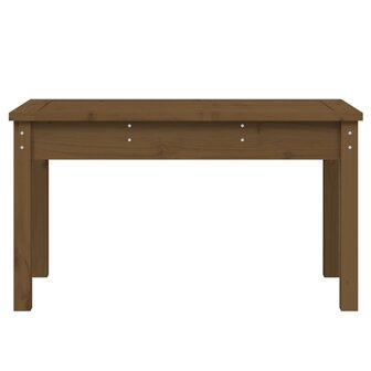 Tuinbank 80x44x45 cm massief grenenhout honingbruin 4