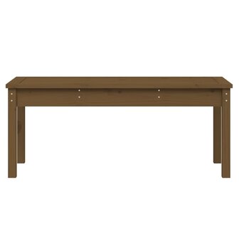 Tuinbank 109x44x45 cm massief grenenhout honingbruin 4