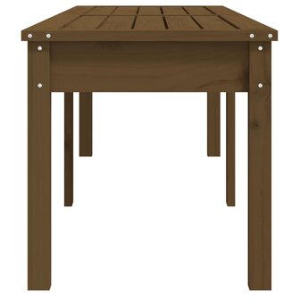 Tuinbank 2-zits 159,5x44x45 cm massief grenenhout honingbruin 5