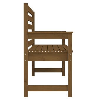 Tuinbank 109x48x91,5 cm massief grenenhout honingbruin 5