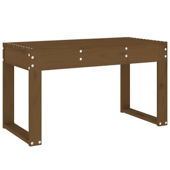 Tuinbank 80x38x45 cm massief grenenhout honingbruin 5