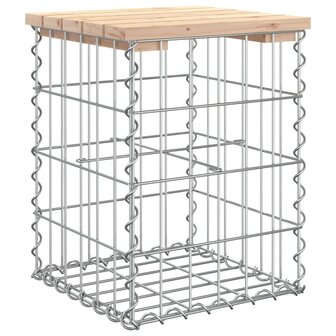 Tuinbank schanskorfontwerp 33x31x42 cm massief grenenhout 5