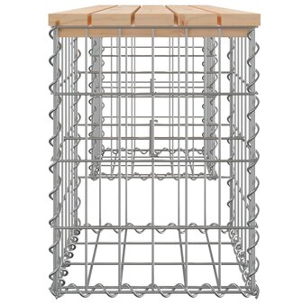 Tuinbank Schanskorfontwerp 103x31x42 cm massief grenenhout 4