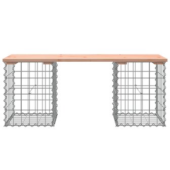 Tuinbank schanskorfontwerp 103x31x42 cm massief douglashout 3