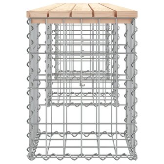 Tuinbank Schanskorfontwerp 203x31x42 cm massief grenenhout 4