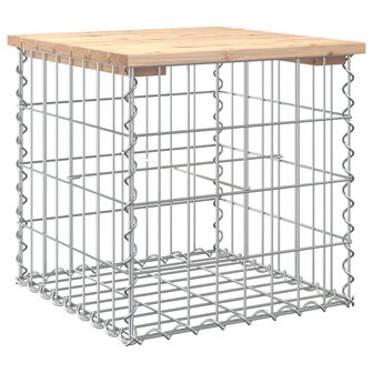 Tuinbank schanskorfontwerp 43x44x42 cm massief grenenhout 2
