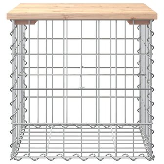 Tuinbank schanskorfontwerp 43x44x42 cm massief grenenhout 3
