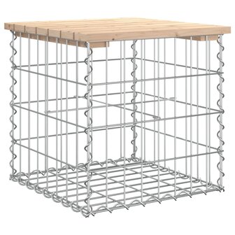 Tuinbank schanskorfontwerp 43x44x42 cm massief grenenhout 5
