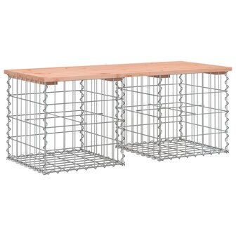 Tuinbank schanskorfontwerp 103x44x42 cm massief douglashout 2