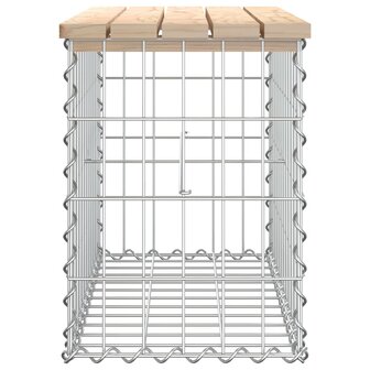 Tuinbank schanskorfontwerp 63x31,5x42 cm massief grenenhout 4